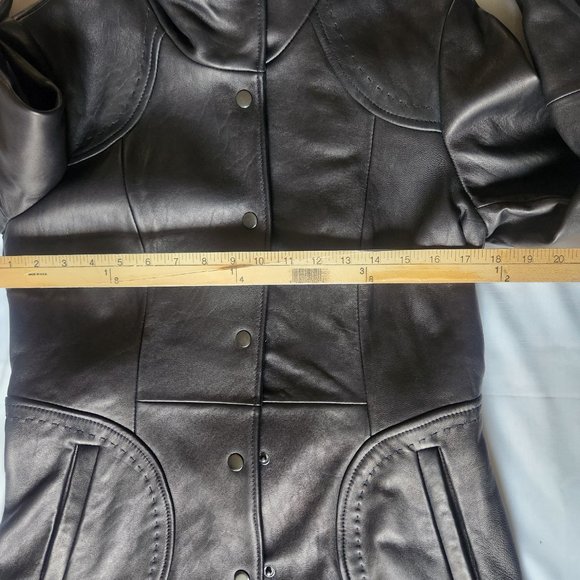 Pelle Studio Black Leather Jacket - Picture 7 of 9